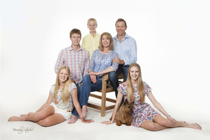 professional family portrait by Christchurch Beverley Studios professional photographers